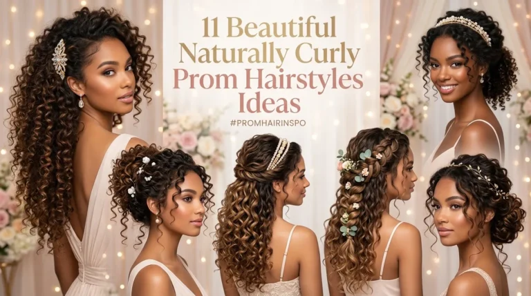 11 Beautiful Naturally Curly Prom Hairstyles Ideas