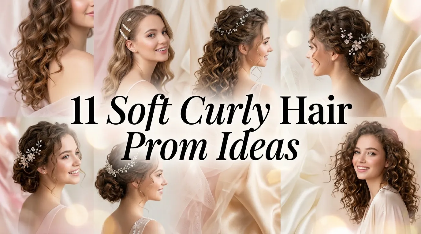 11 Soft Curly Hair Prom Ideas
