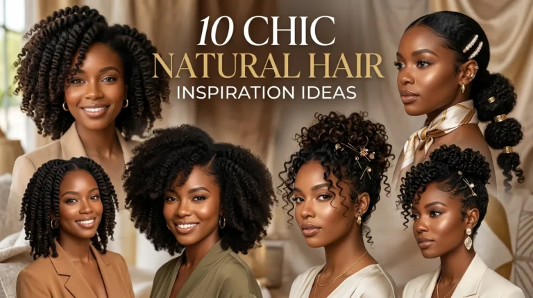 10 Chic Natural Hair Inspiration Ideas