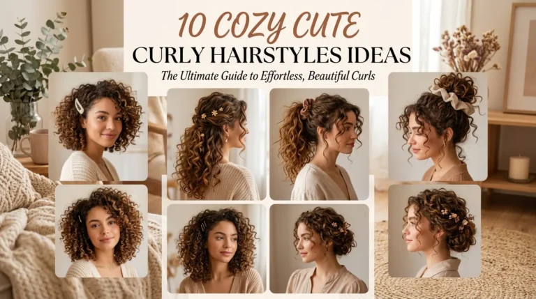 10 Cozy Cute Curly Hairstyles Ideas