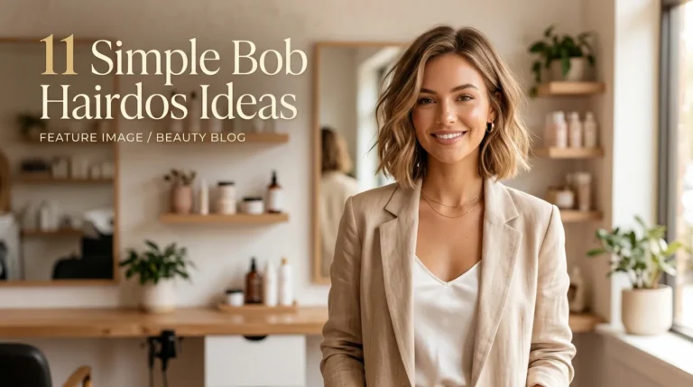 11 Simple Bob Hairdos Ideas