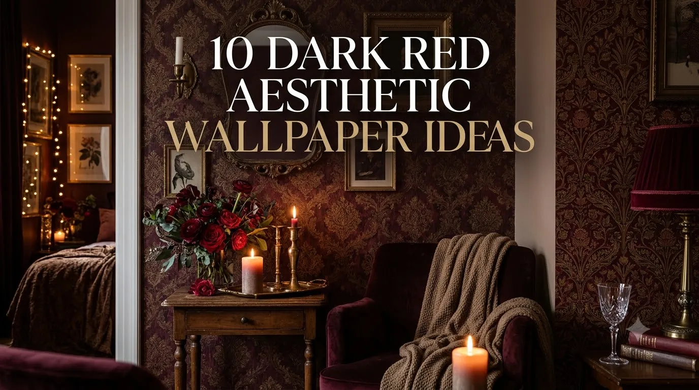 10 Dark Red Aesthetic Wallpaper Ideas