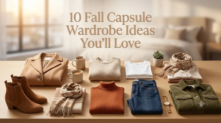 10 Fall Capsule Wardrobe Ideas