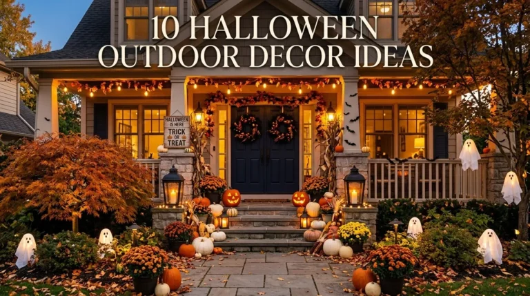 10 Halloween Outdoor Decor Ideas