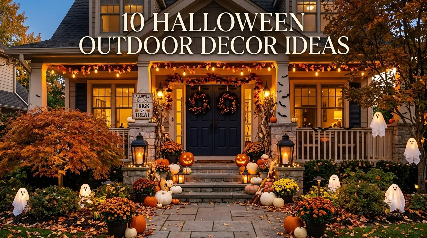 10 Halloween Outdoor Decor Ideas