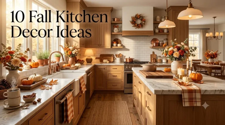 10 Farmhouse Fall Decor Ideas