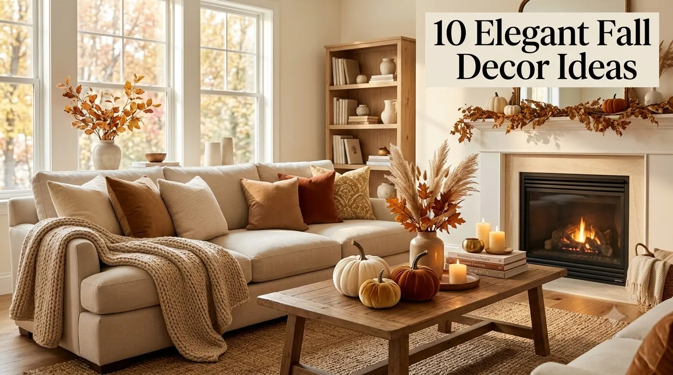 10 Elegant Fall Decor Ideas