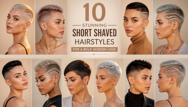 10 Simple Short Shaved Hairstyles Ideas