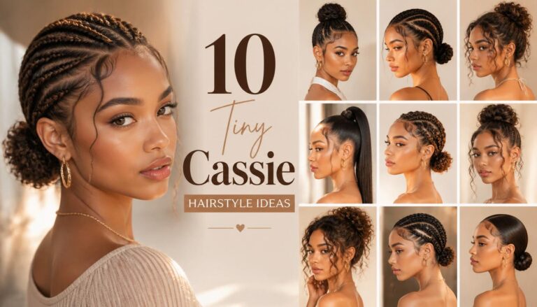 10 Tiny Cassie Hairstyle Ideas