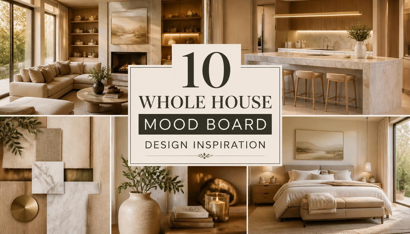 10 Whole House Mood Board Design Inspiration