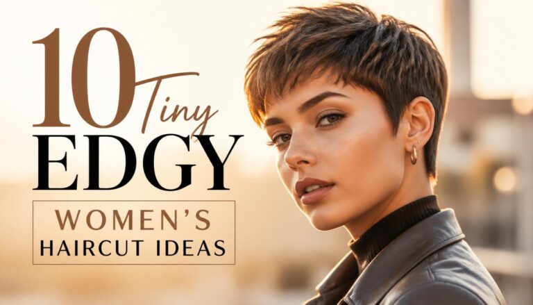 10 Tiny Edgy Women's Haircut Ideas