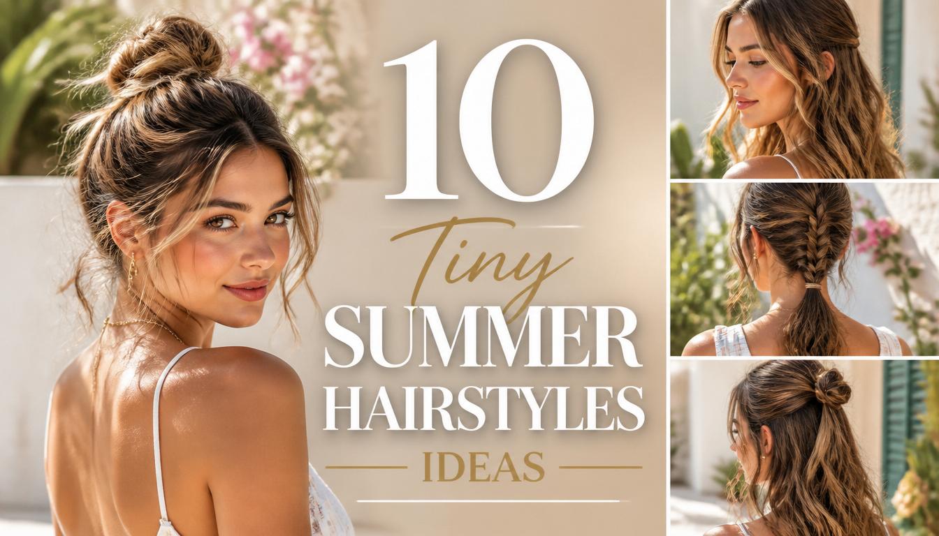 10 Tiny Summer Hairstyles Ideas