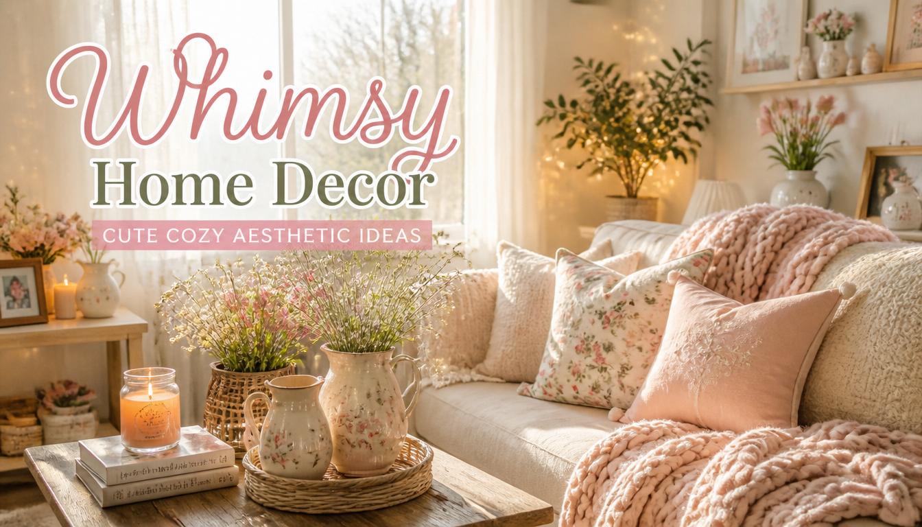 10 Whimsy Home Decor Cute Cozy Aesthetic