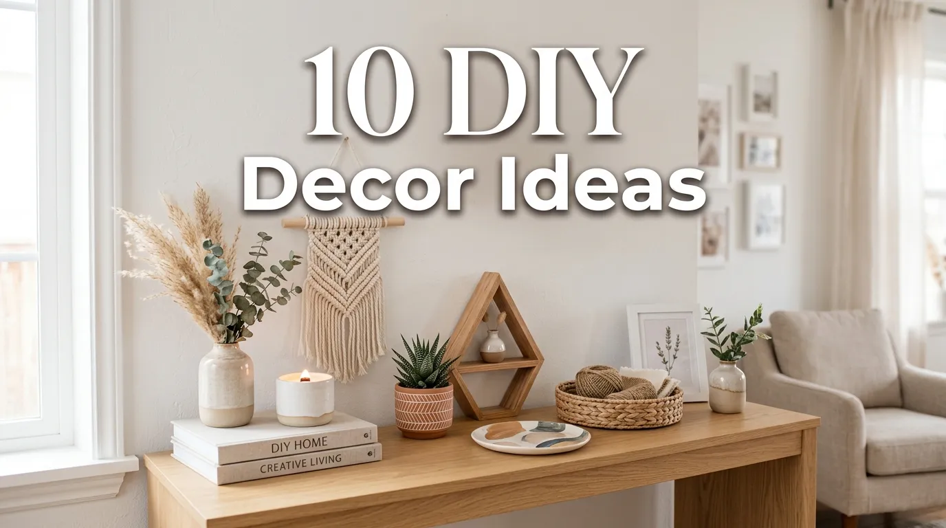 10 DIY Decor Ideas