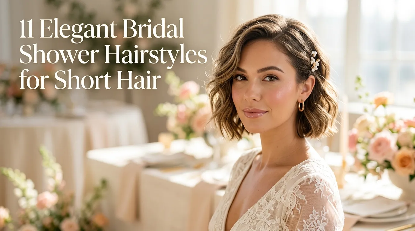 11 Smart Bridal Shower Hairstyles Short Hair Ideas