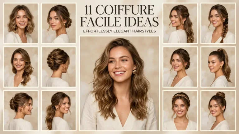11 Coiffure Facile Ideas