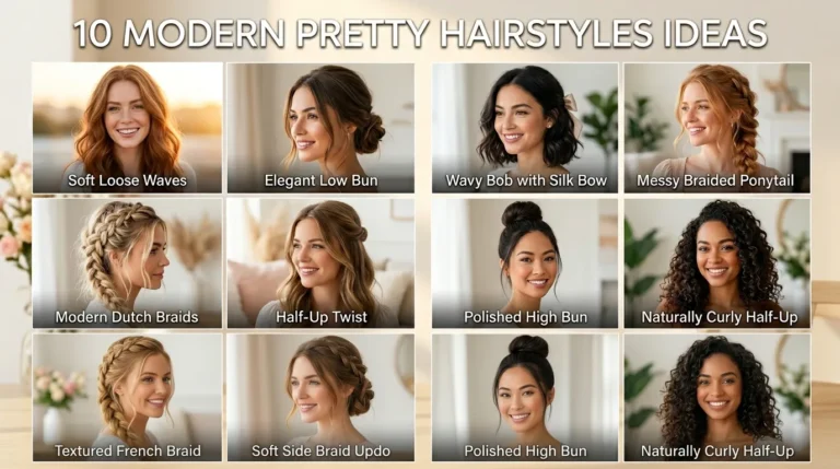 10 Modern Pretty Hairstyles Ideas