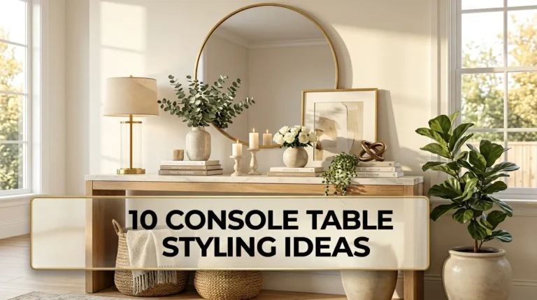 console table