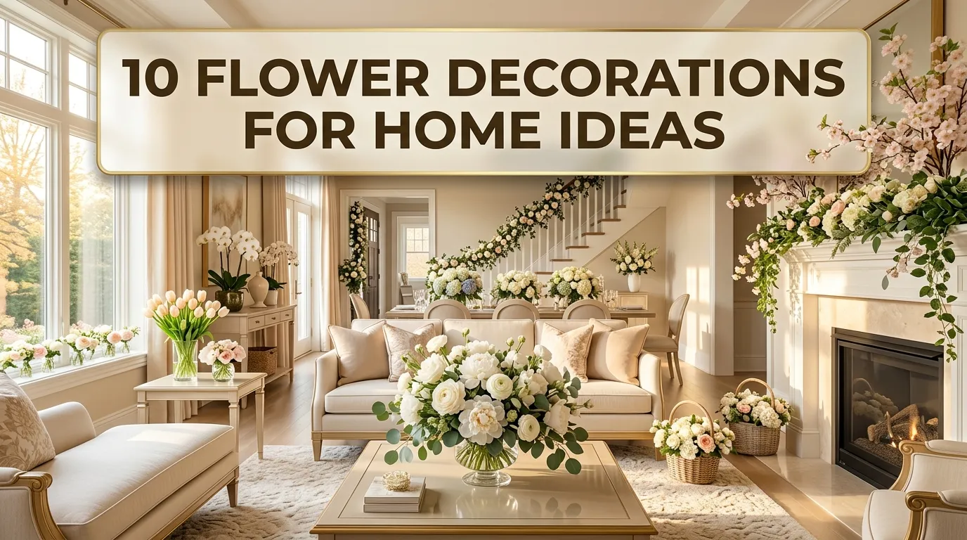 Flower Decorations For Home