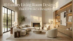 10 Luxury Living Room Designs That Feel Like a Designer Home