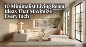 10 Minimalist Living Room Ideas That Maximize Every Inch