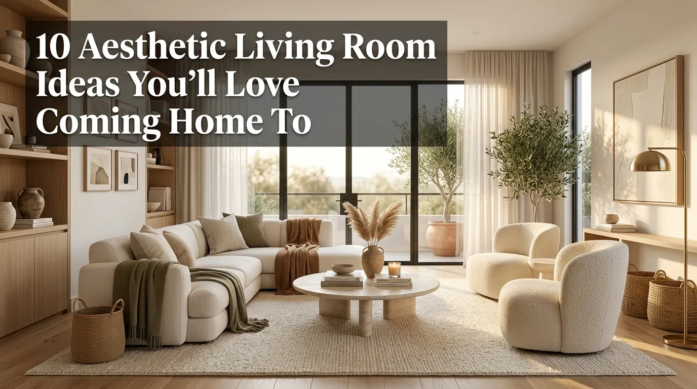 10 Aesthetic Living Room Ideas You'll Love Coming Home To