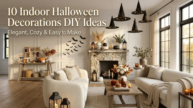 10 Indoor Halloween Decorations DIY Ideas