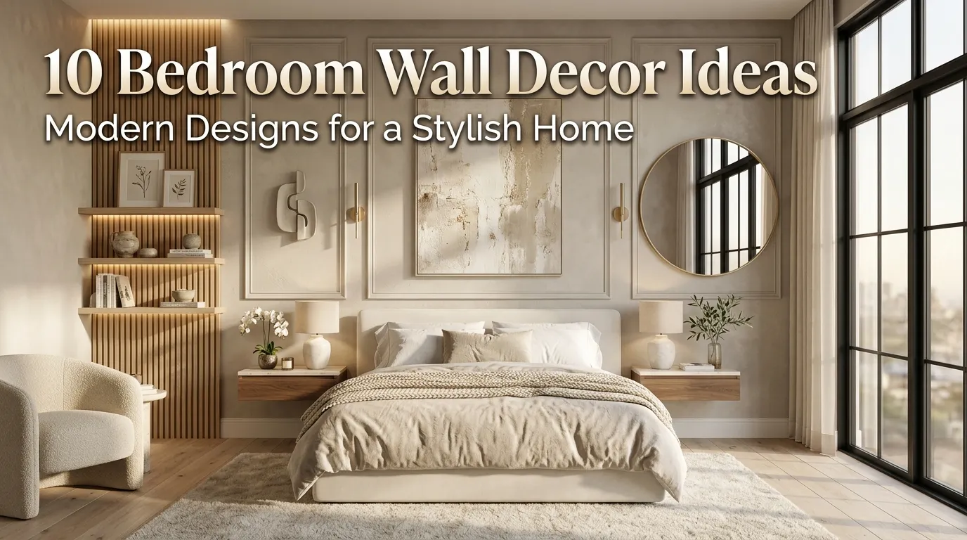 10 Bedroom Wall Decor Ideas for Modern Homes