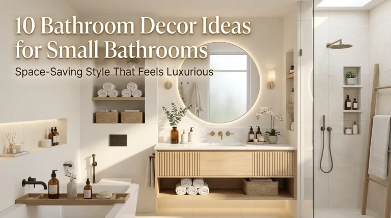 10 Bathroom Decor Ideas for Small Bathrooms