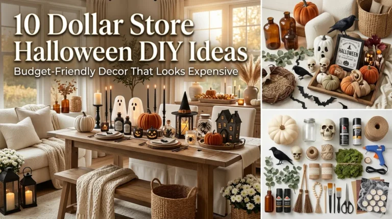 10 Dollar Store Halloween DIY Ideas