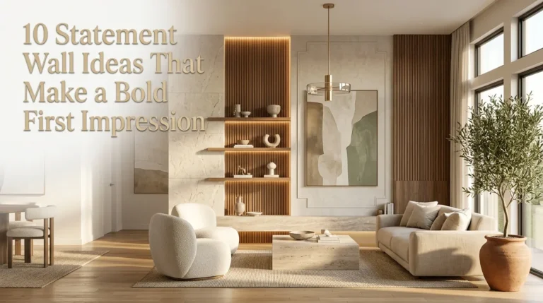 10 Statement Wall Ideas That Make a Bold First Impression