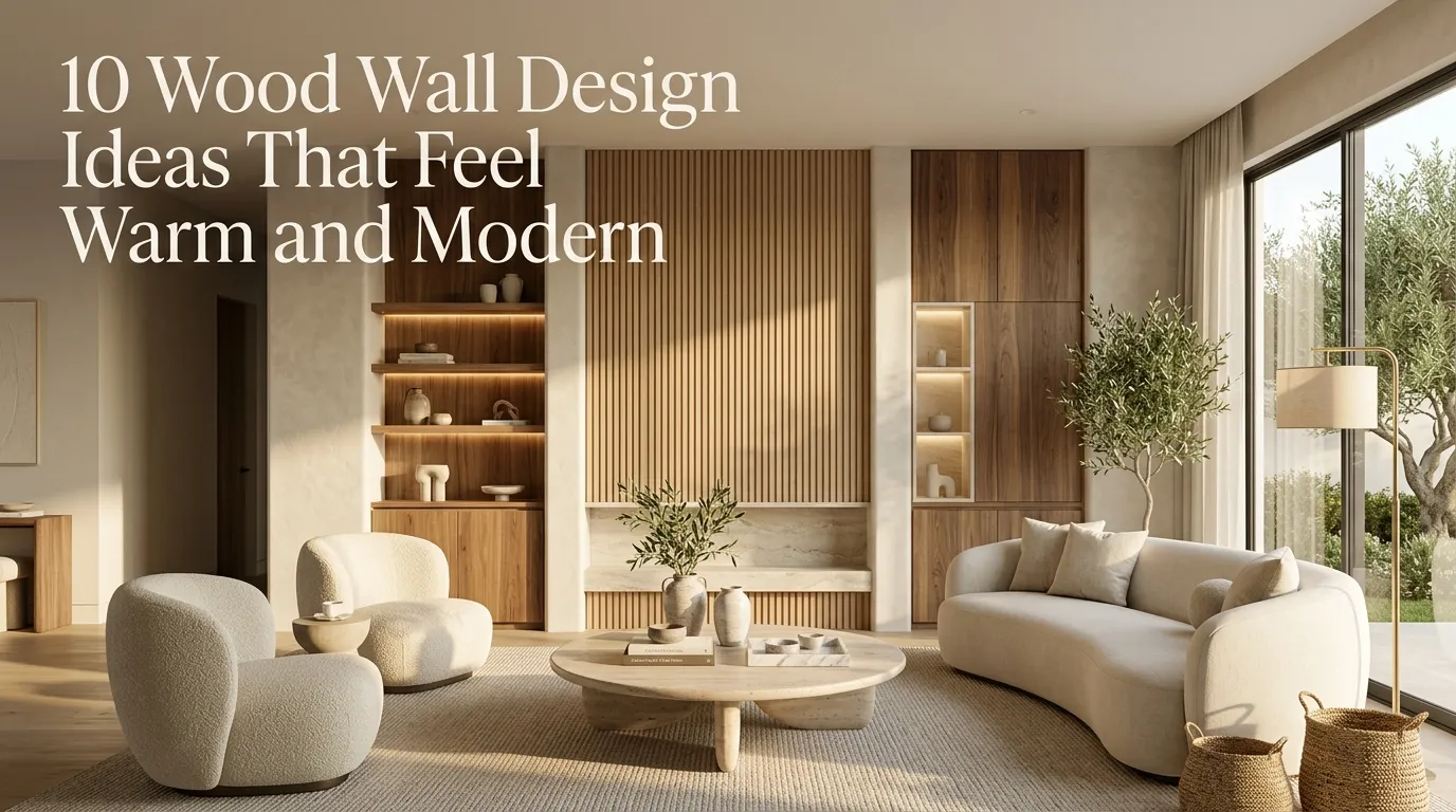 10 Wood Wall Design Ideas That Feel Warm and Modern