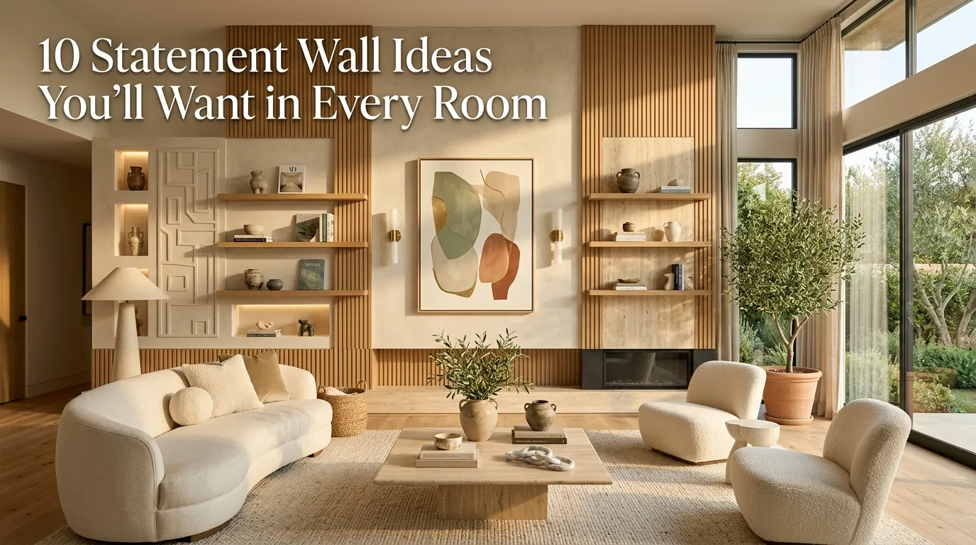 10 Statement Wall Ideas You'll Want in Every Room
