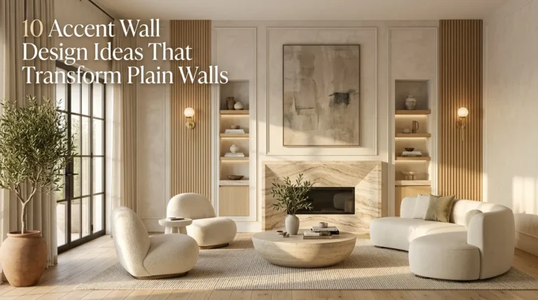 10 Accent Wall Design Ideas That Transform Plain Walls
