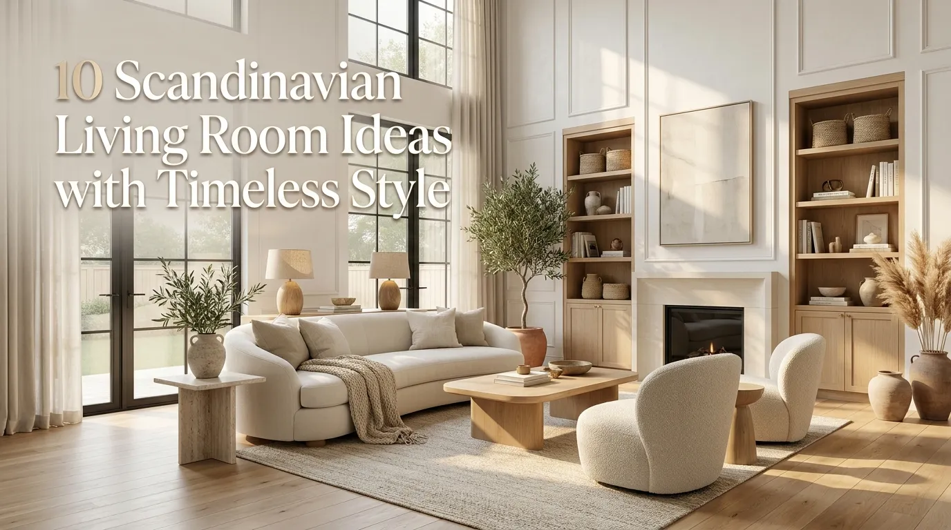 10 Scandinavian Living Room Ideas with Timeless Style