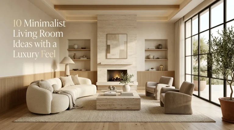 10 Minimalist Living Room Ideas with a Luxury Feel