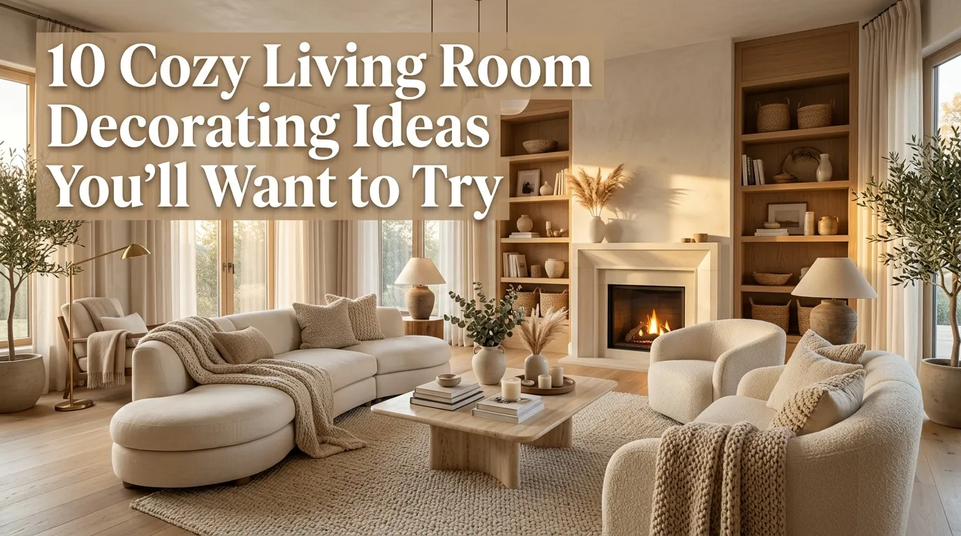 10 Cozy Living Room Decorating Ideas You'll Want to Try