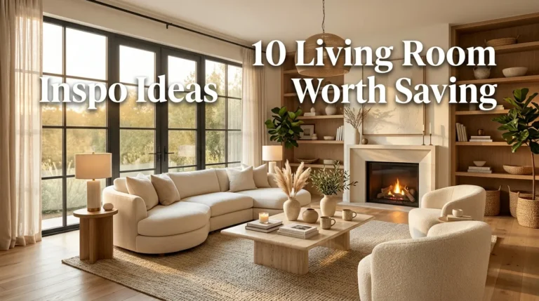 10 Living Room Inspo Ideas Worth Saving