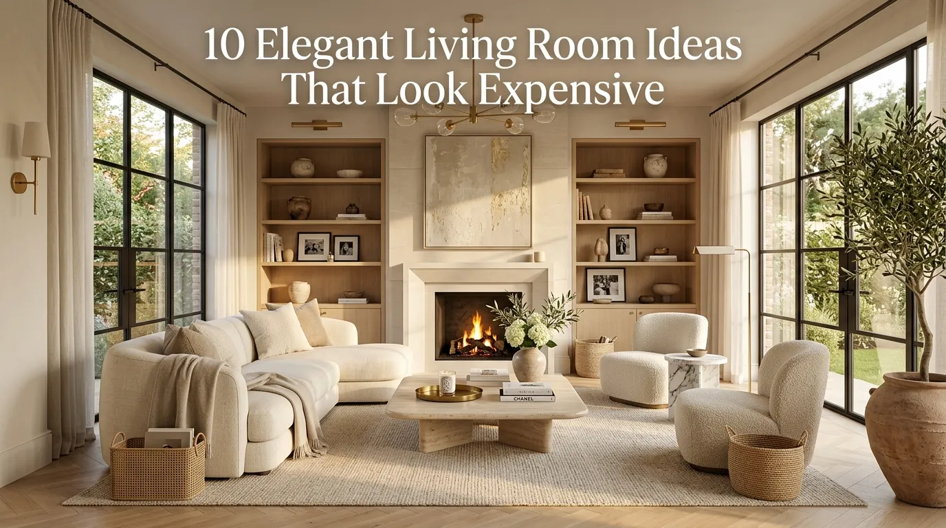 10 Elegant Living Room Ideas That Look Expensive