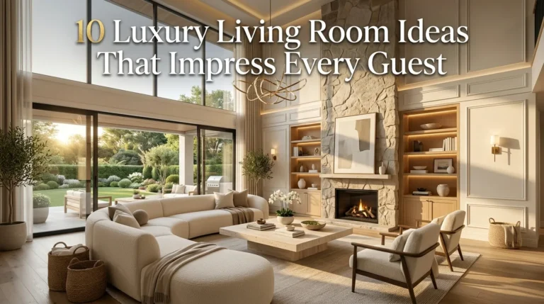 10 Luxury Living Room Ideas That Impress Every Guest