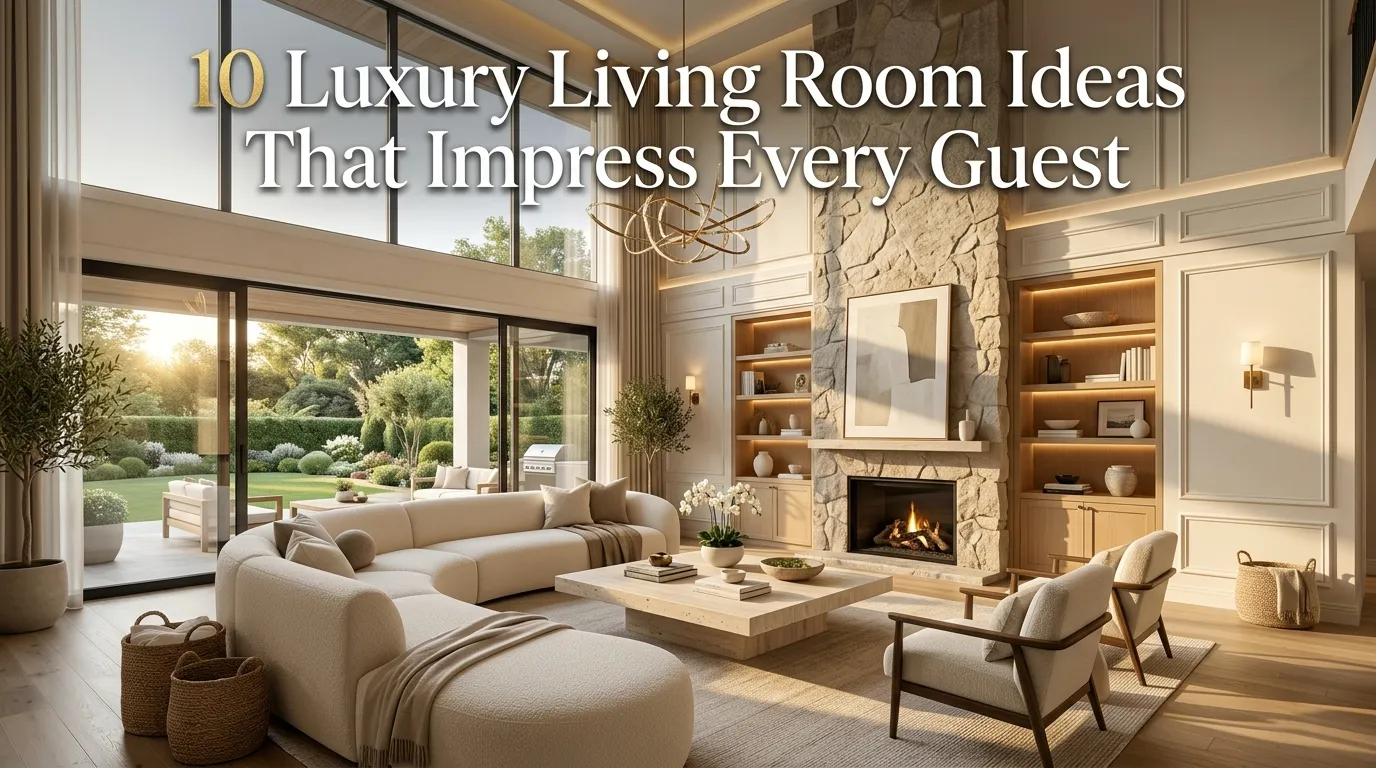 10 Luxury Living Room Ideas That Impress Every Guest