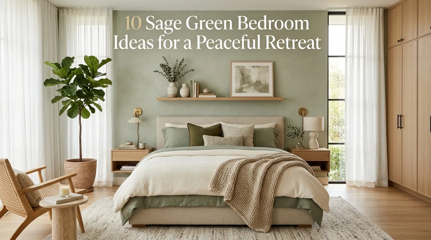10 Sage Green Bedroom Ideas for a Peaceful Retreat