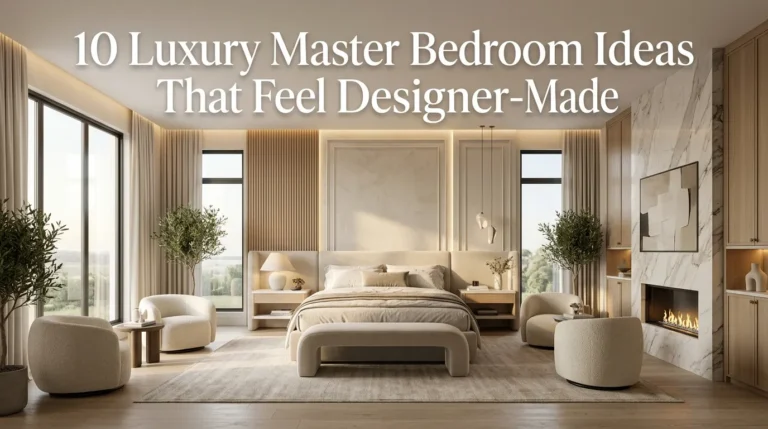 10 Luxury Master Bedroom Ideas That Feel Designer-Made