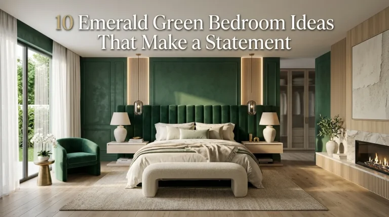 10 Emerald Green Bedroom Ideas That Make a Statement