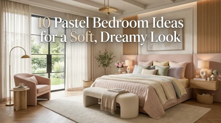 10 Pastel Bedroom Ideas for a Soft, Dreamy Look