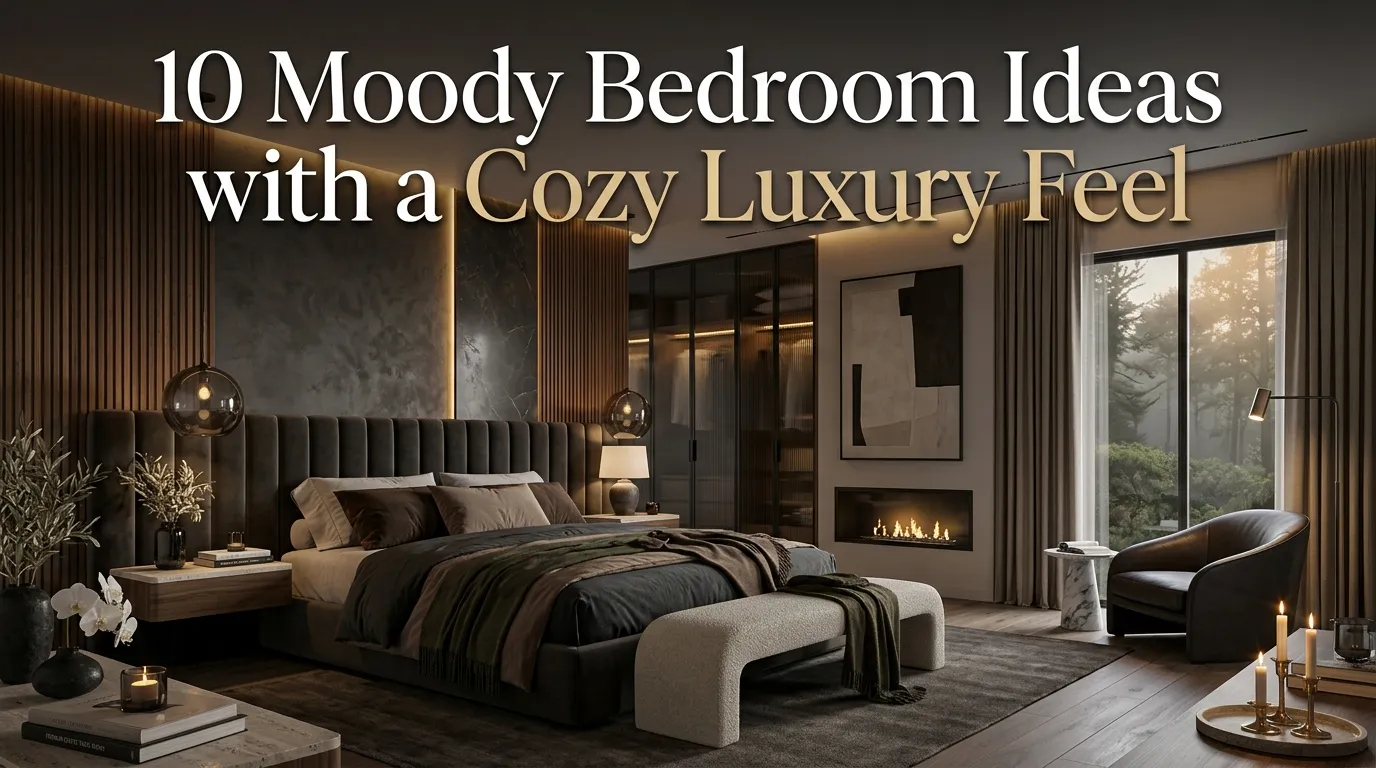 10 Moody Bedroom Ideas with a Cozy Luxury Feel