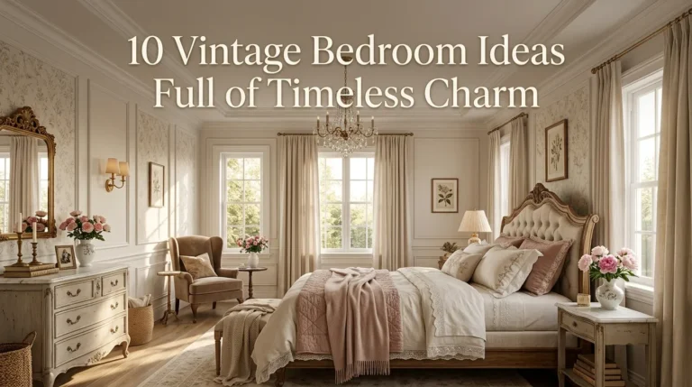 10 Vintage Bedroom Ideas Full of Timeless Charm