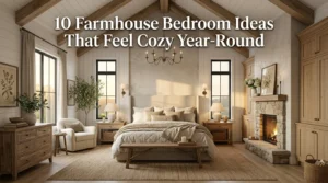 10 Farmhouse Bedroom Ideas That Feel Cozy Year-Round