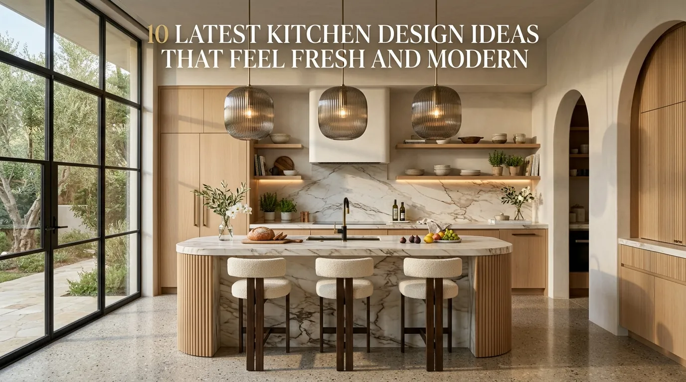 10 Latest Kitchen Design Ideas That Feel Fresh and Modern