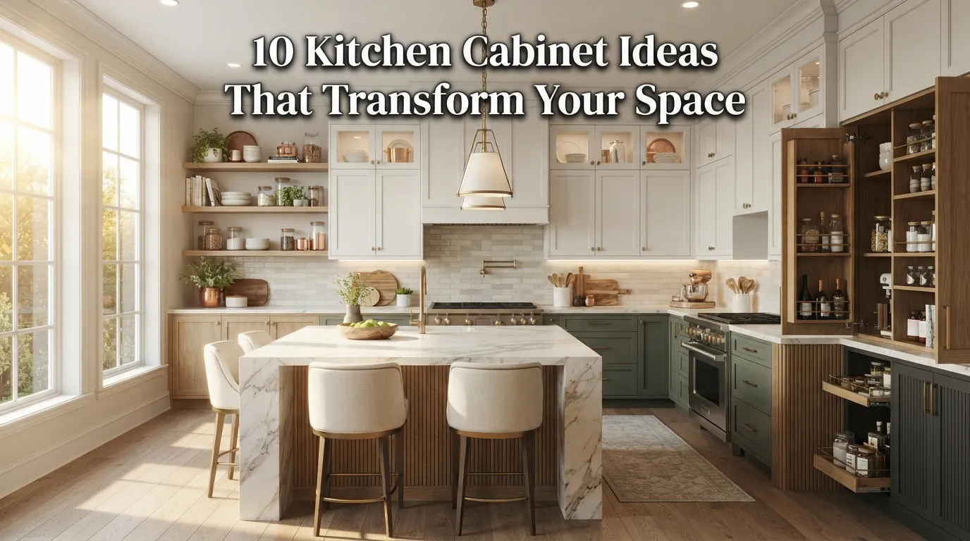 10 Kitchen Cabinet Ideas That Transform Your Space